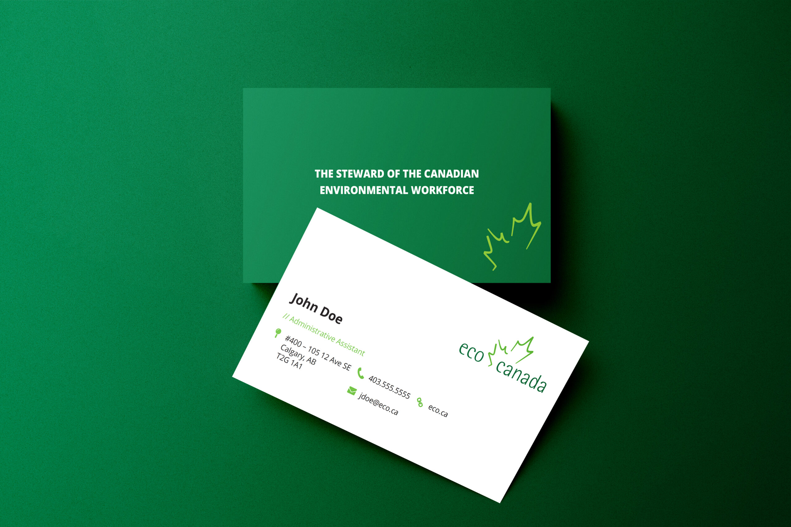 Eco Canada business card