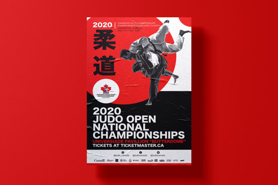 Judo Canada poster